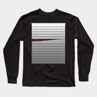 Monster in the Blinds Long Sleeve T-Shirt